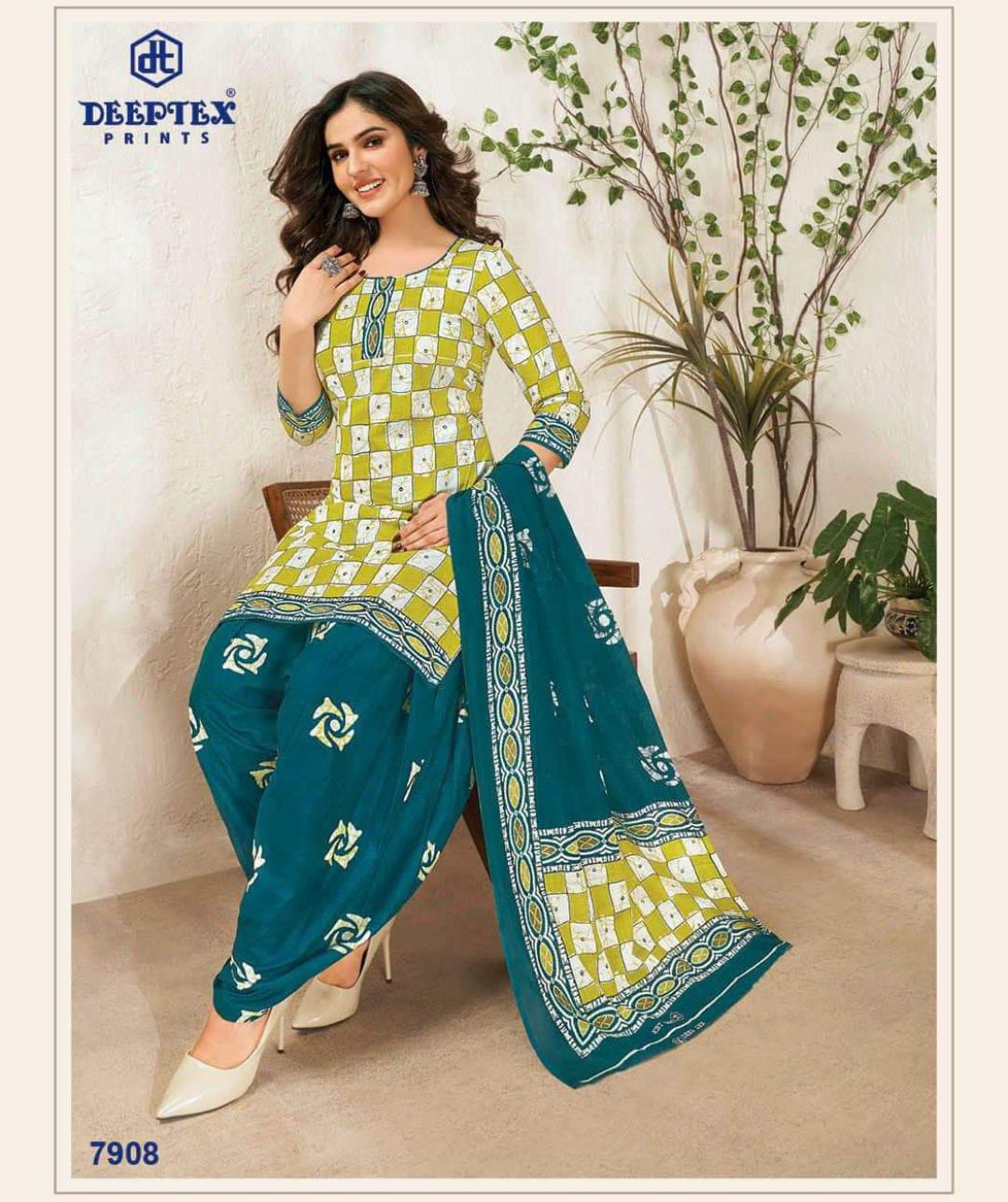 Deeptex Vol 79 Printed Cotton Dress Material Catalog
